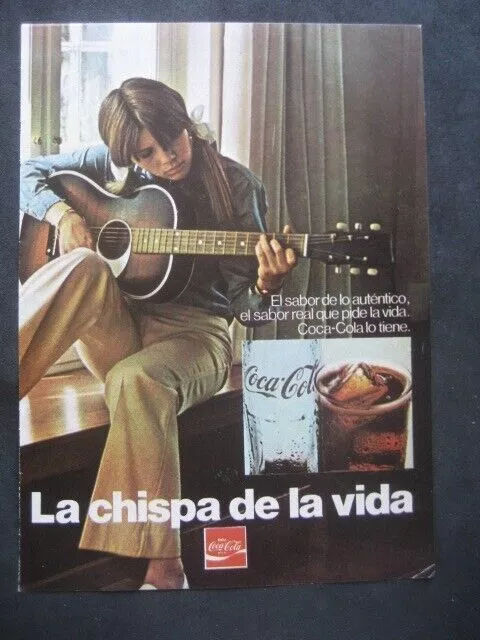 Coca-Cola Nº7. Pubblicità Su Riviste Degli Anni '70
