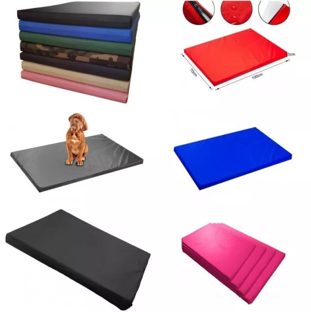 Waterproof dog cage mat heavy duty resistant mattress outdoor crate bed Pet pad