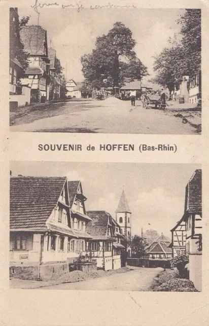 CPA 67 ALSACE near Haguenau Wissembourg SOUVENIR OF HOPE - 1930S