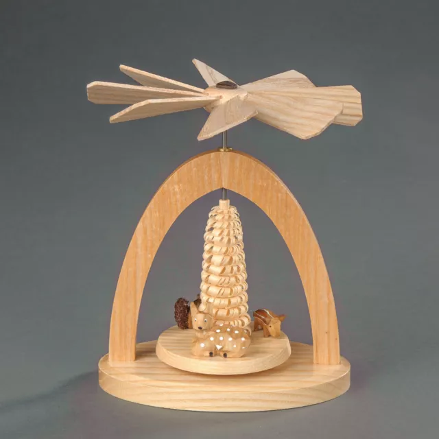 Miniature Pyramid - Fawn, Piglet, and Squirrel | 13cm | Warm Air Pyramid