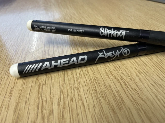 Baguettes Batterie Ahead JJ1 Speed Metal Joey Jordison – Aluminium Ultra Durable, 13.7 Mm