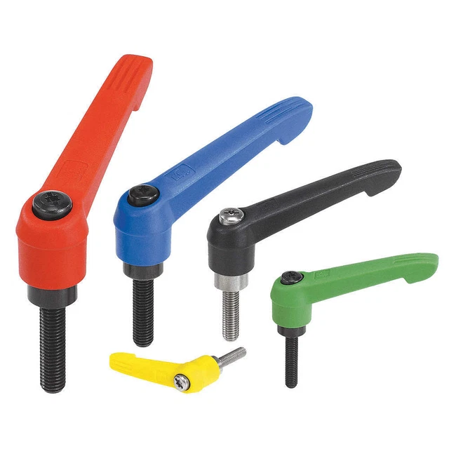 KIPP K0269.4122X80 Adjustable Handle,M12,Thermoplastic
