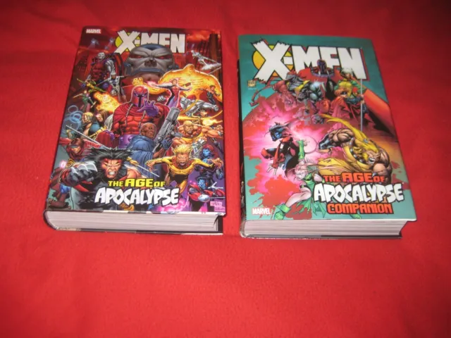 X-Men Age Of Apocalypse Companion Omnibus Hardcover 40 41 Uncanny 320 321