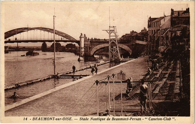 CPA BEAUMONT-sur-OISE - Stade Nautique de BEAUMONT-Persian (107129)