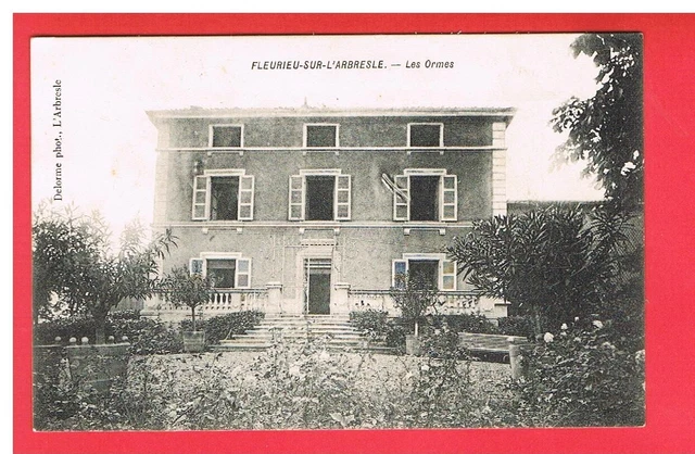Cpa  -  Fleurieu Sur L'arbresle   -  69  -   Les Ormes