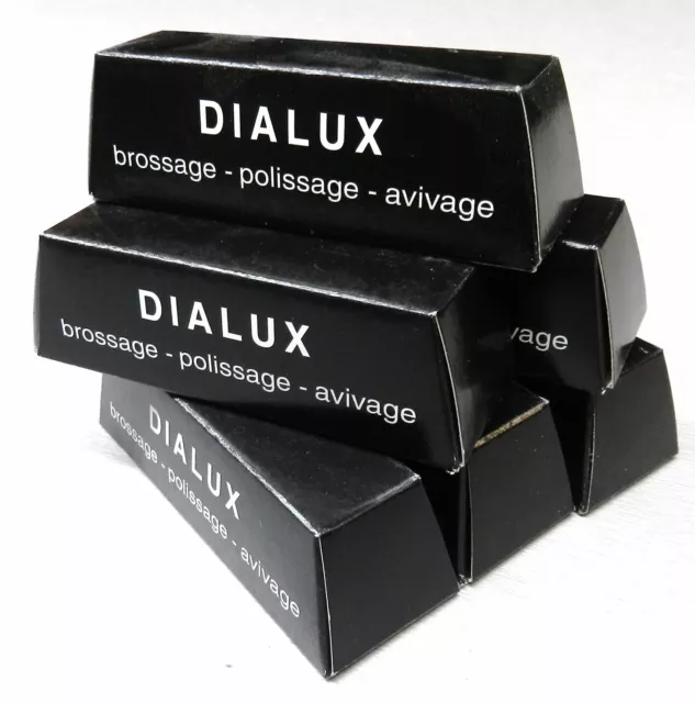 Dialux Jewelry Polishing Compound 6 Bars Jewelers Rouge Polish Jewelry & Metals