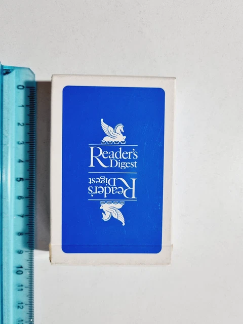 CARDS FOR GAME READER'S DIGEST Poker Canasta Vintage Original Playing ...