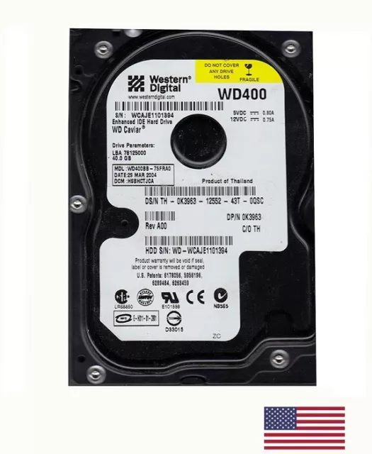 Designjet 5000 HDD RTL Hard Disk Drive for C6090-60303, C6090-60300, C6090-69344