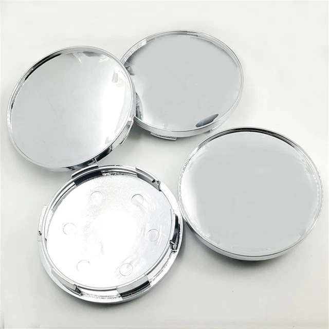 68mm 4Pcs/Set Car Wheel Center Hub Caps Covers Chrome Silver No Logo Hubcap 68mm 4Pcs/Set Car Wheel Center Hub Caps Covers Chrome Silver No Logo Hubcap