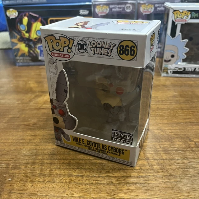 Funko Pop! DC Looney Tunes Wile E. Coyote As Cyborg FYE Exclusive 866