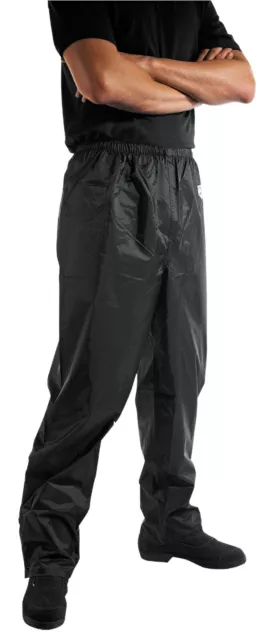 Difi Regenhose Delta schwarz Regenschutz Regenbekleidung Hose Regenüberzug