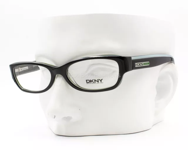 Dkny DY 4590 3408 Eyeglasses Glasses Polished Black on Green 50-15-130