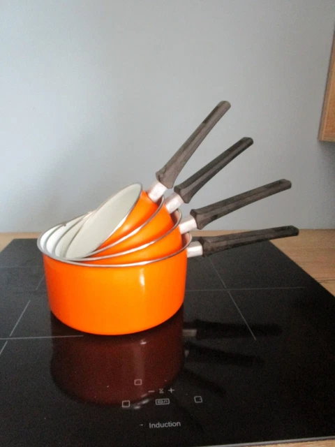 LOT DE 4 Casseroles Émaillées Lustucru EUR 70,00 - FR