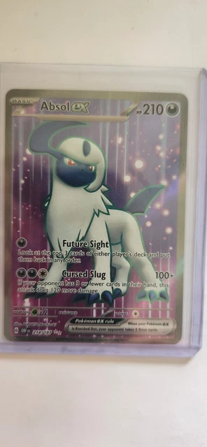 Pokemon TCG - Absol ex - 214/197 Obsidian Flames - FULL ART ULTRA RARE MINT