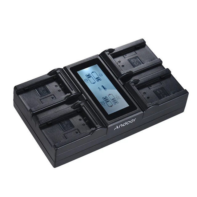 Andoer 2 Piastre Batteria NP-FZ100 Per Caricabatterie Neweer/Andoer – Compatibili Con Sony A7III, A9, A7RIII, A7SIII - 2
