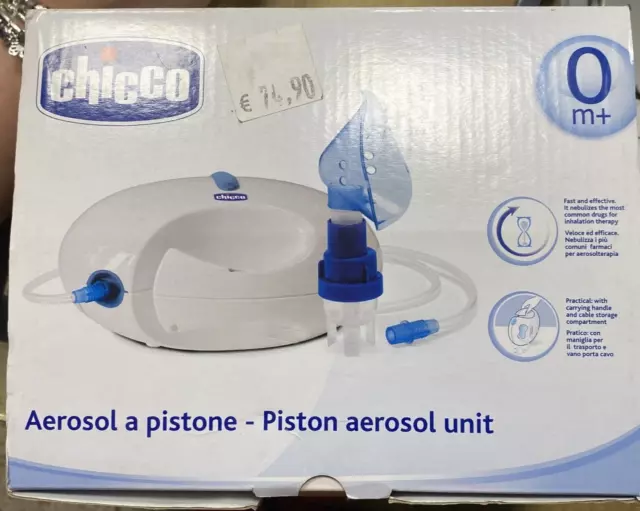 CHICCO  - Apparecchio Aerosol a Pistone Molto Compatto - NUOVO