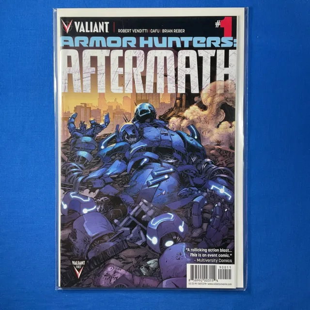 Armor Hunters Aftermath #1 Cover A Valiant Entertainment 2014 Comic Book