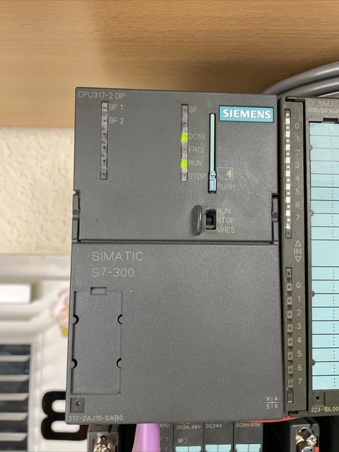 Siemens SIMATIC S7-300, CPU 317-2DP Zentralbaugruppe (6ES7317-2AJ10-0AB0)