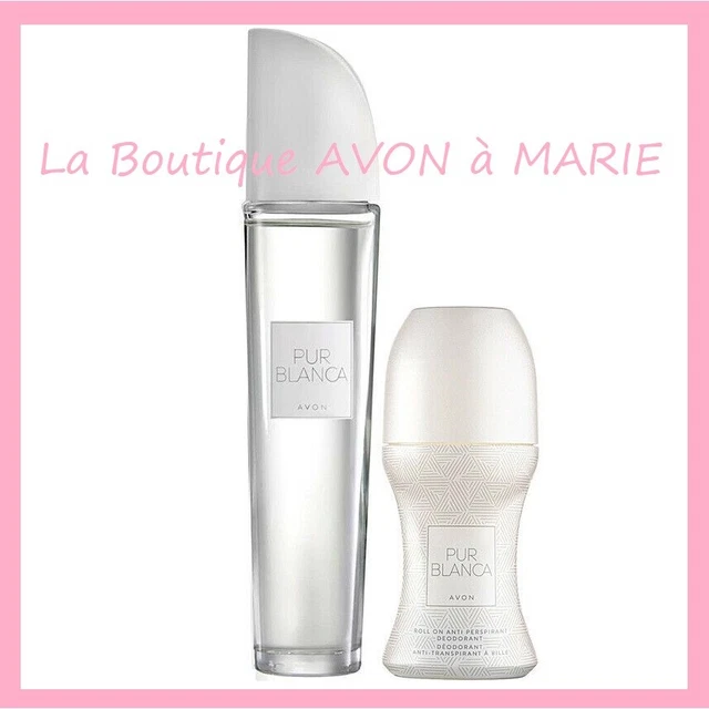 Lot De 4 X Pur Blanca AVON - Eau De Toilette Femme 50ml - Neuf En Vaporisateur - Livraison Rapide