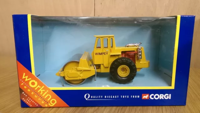 Corgi TY86001 Road Roller Wimpy with Working Features