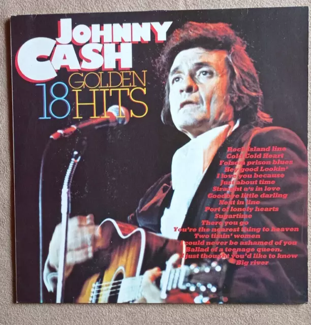 Johnny Cash´s  18 Golden Hits    LP Schallplatte