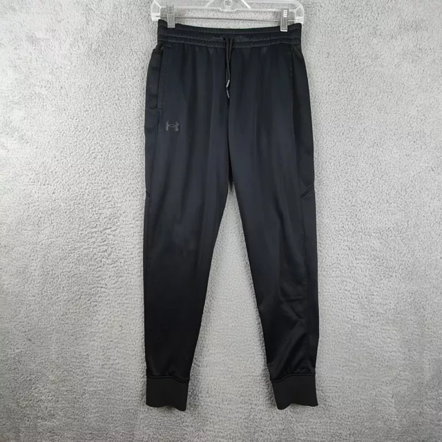 Under Armour Joggers Boys Black Youth Large YLG  Athletic Joggers  Sweatpants