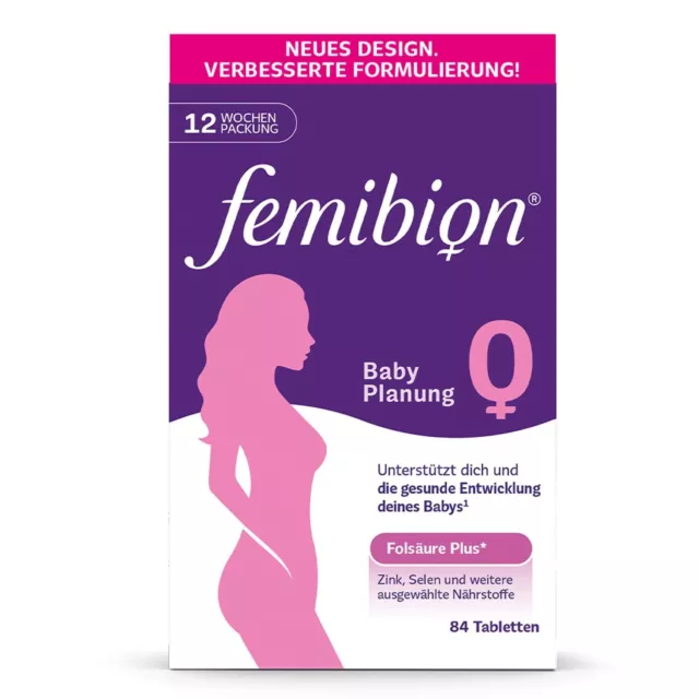 Femibion 0 Babyplanung 84st PZN 17668713 Für Frauen mit Kinderwunsch