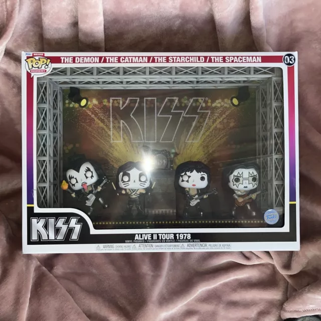 Funko Pop Vinyl - KISS - Record, In Concert and The Band x 6 3