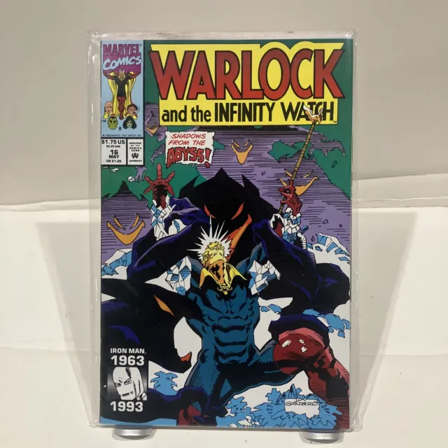 Warlock and the Infinity Watch #16 May 1993 Marvel Comics