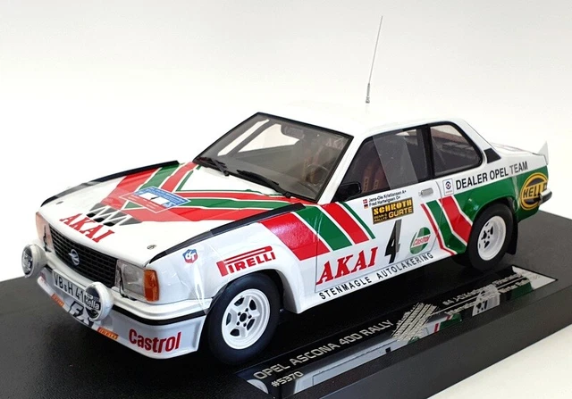 Opel Ascona 400 1980 – Miniature Sunstar 1/18 – Collection Neuve