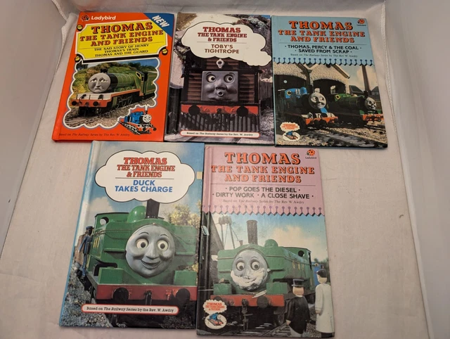 5 X VINTAGE Ladybird Thomas The Tank Engine and Friends Books £8.00 ...