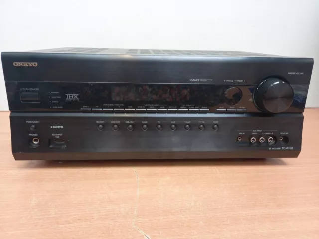 Onkyo AV Receiver  - Black - Unit Only (TX-SR608) (187F)