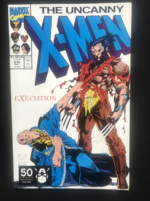1991 Marvel Uncanny X-Men #276 High Grade