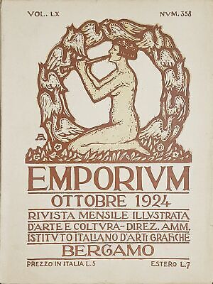 Rivista Arte - Emporium - N. 358 Ottobre 1924