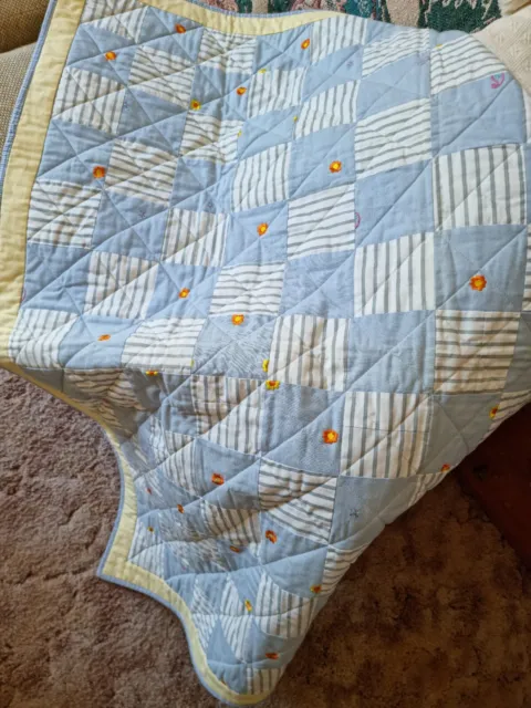 handmade patchwork quilts Small Baby Size
