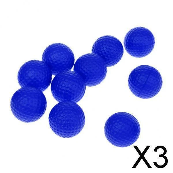 3X 10 Pièces PU Mousse éponge Entraînement De Golf Balles Molles Balles De