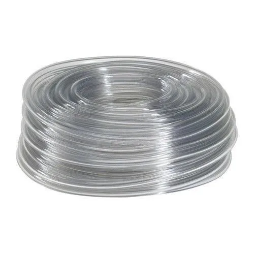 PVC Tubing 1/2" ID x 5/8" OD Flexible Clear Vinyl Hose 100 Feet Food Grade Tube