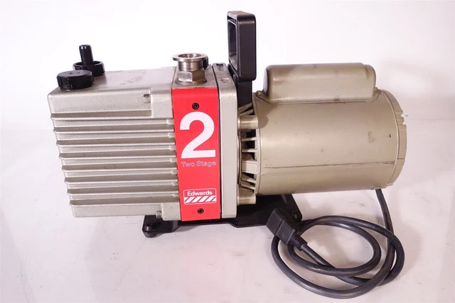 Edwards E2M2 Rotary High Vacuum Pump - Tested Working - Recent.