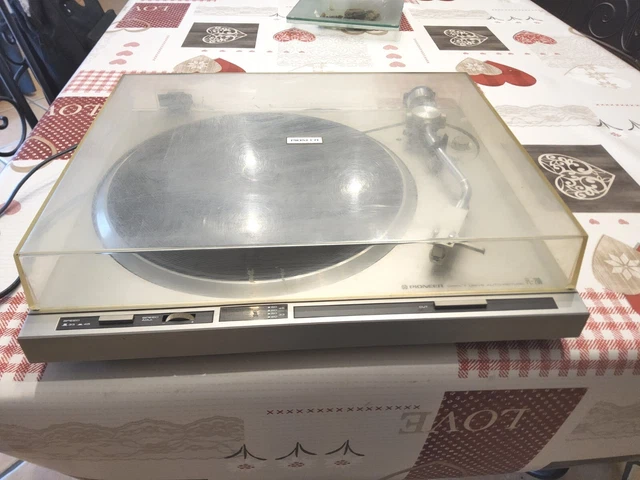 Sangle Plate Pour Tourne-disque Pioneer PL 15 R - Rechange Qualité Supérieure - Fabriquée En Allemagne - 13