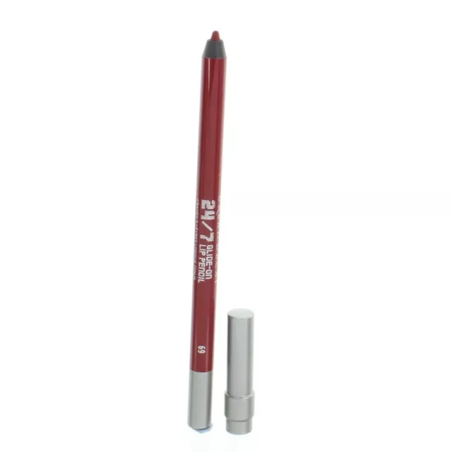 Urban Decay Red Lip Liner Pencil 24/7 Glide On 69 Lipliner 1.2g - NEW