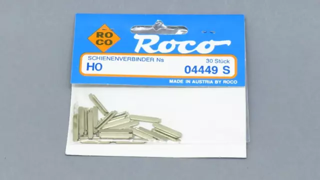 Roco Pochette 30 Eclisses En Metal Ref. 04449 S - Echelle H0 1/87