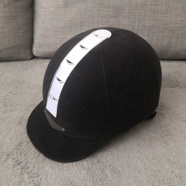 Just Togs JTE Mütze Reitmütze Helm Größe M verstellbares Zifferblatt Original - Sehr guter Zustand