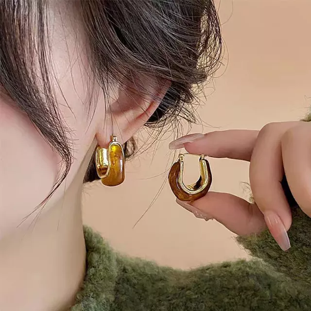 Fashion Hoop Earrings For Women Girls Charm Trend Earrings Exquisite New Jewelry