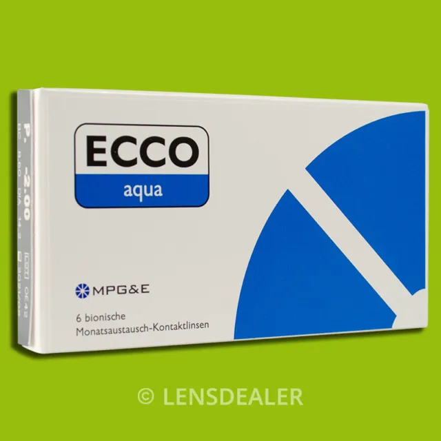 ECCO aqua 1x6 Kontaktlinsen Monatslinsen MPG&E