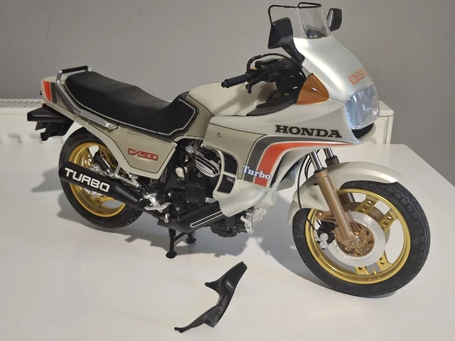 TAMIYA HONDA CX500 Turbo 1/6 Scale Motorcycle Model Built Kit £56.03 ...