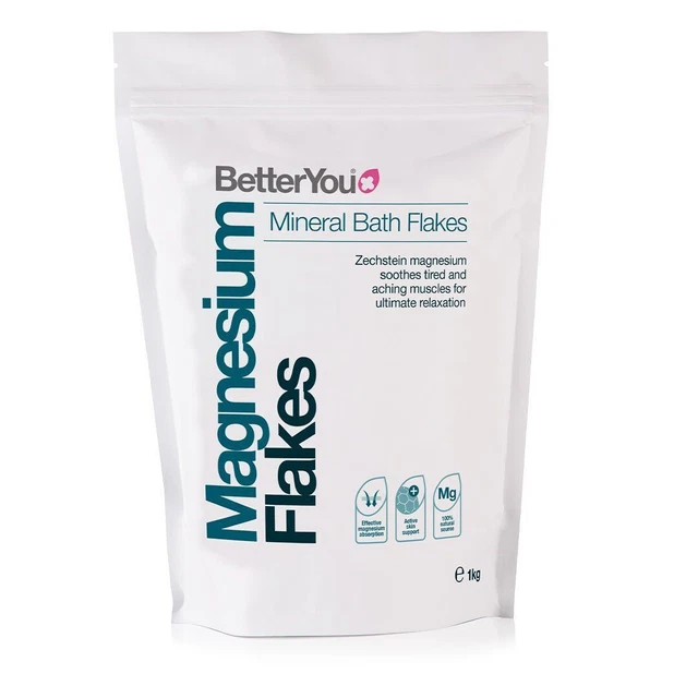 BETTERYOU MAGNESIUM FLAKES Skin Bones Muscles 1 kg £8.31 PicClick UK