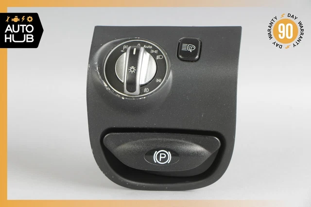 03-12 Mercedes R230 SL500 SL550 SL55 AMG Headlight Control Switch Black OEM