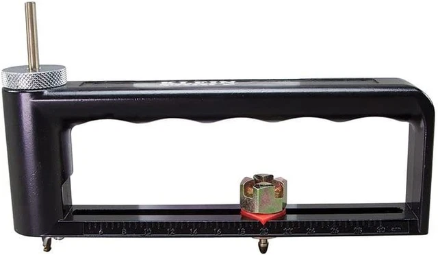 Klein Tools 89552 Hole Cutter, Adjustable Cutter from 2 to 12 Inch, Cuts 24 Gaug