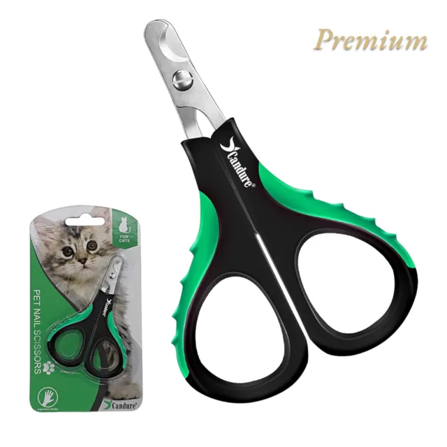 Pet Nail Clippers for Small Animals - Best Cat Nail Clippers & Claw Trimmer