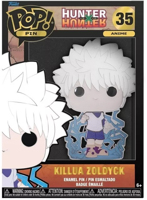 Funko Pop! Pin 35  HUNTER X HUNTER KILLUA ZOLDYCK